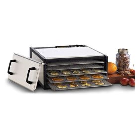 Excalibur D500SHD Heavy Duty Electric Food Dehydrator, 5-Tray, Silver